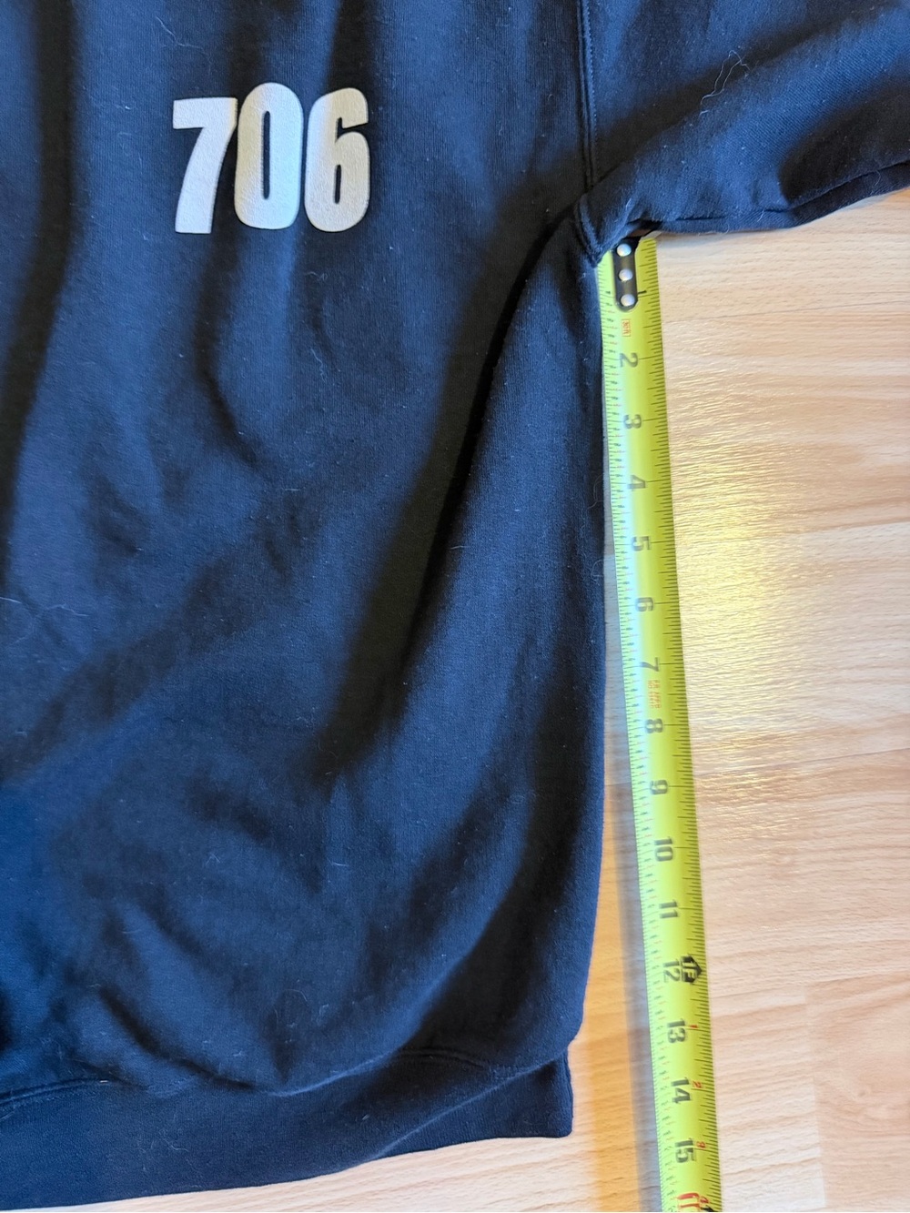 Southern, Raised In Georgia 706 Area Code Sweatshirt Small - Picture 4 of 4